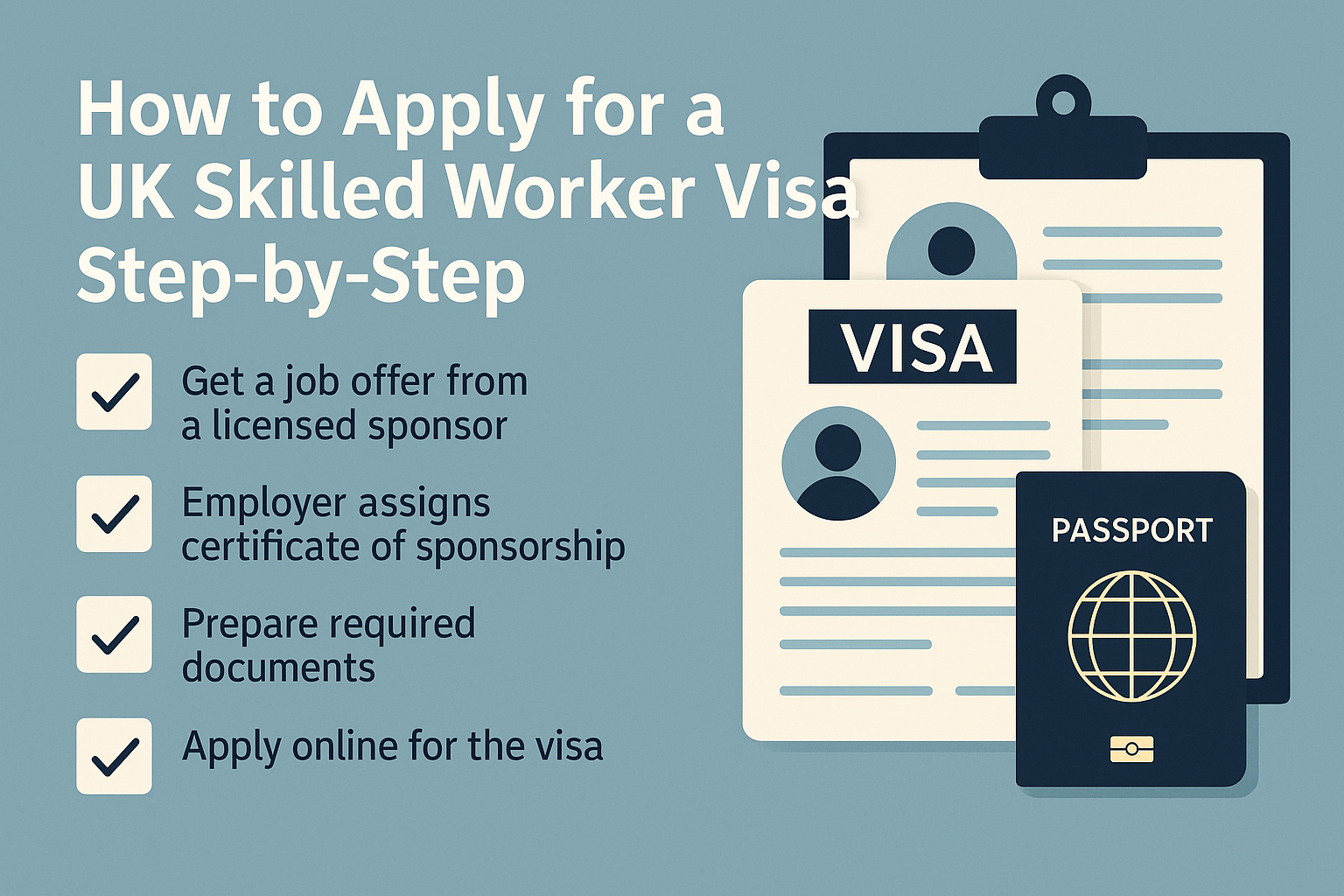 How to Apply for a UK Skilled Worker Visa (Step-by-Step Guide 2025)